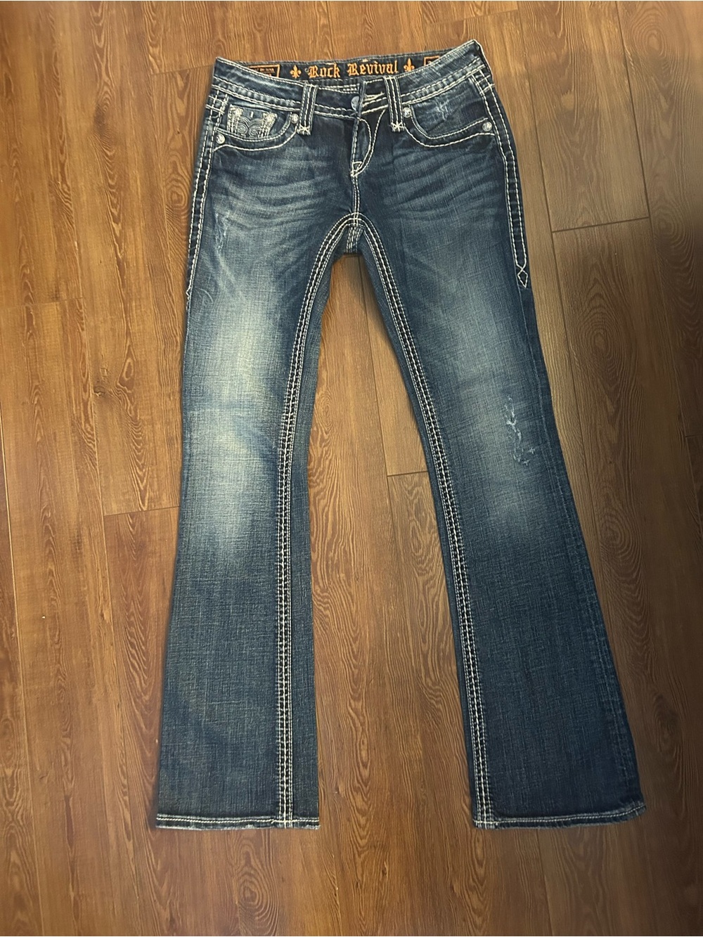 Rock Revival Women's Designer Jeans Angie Boot